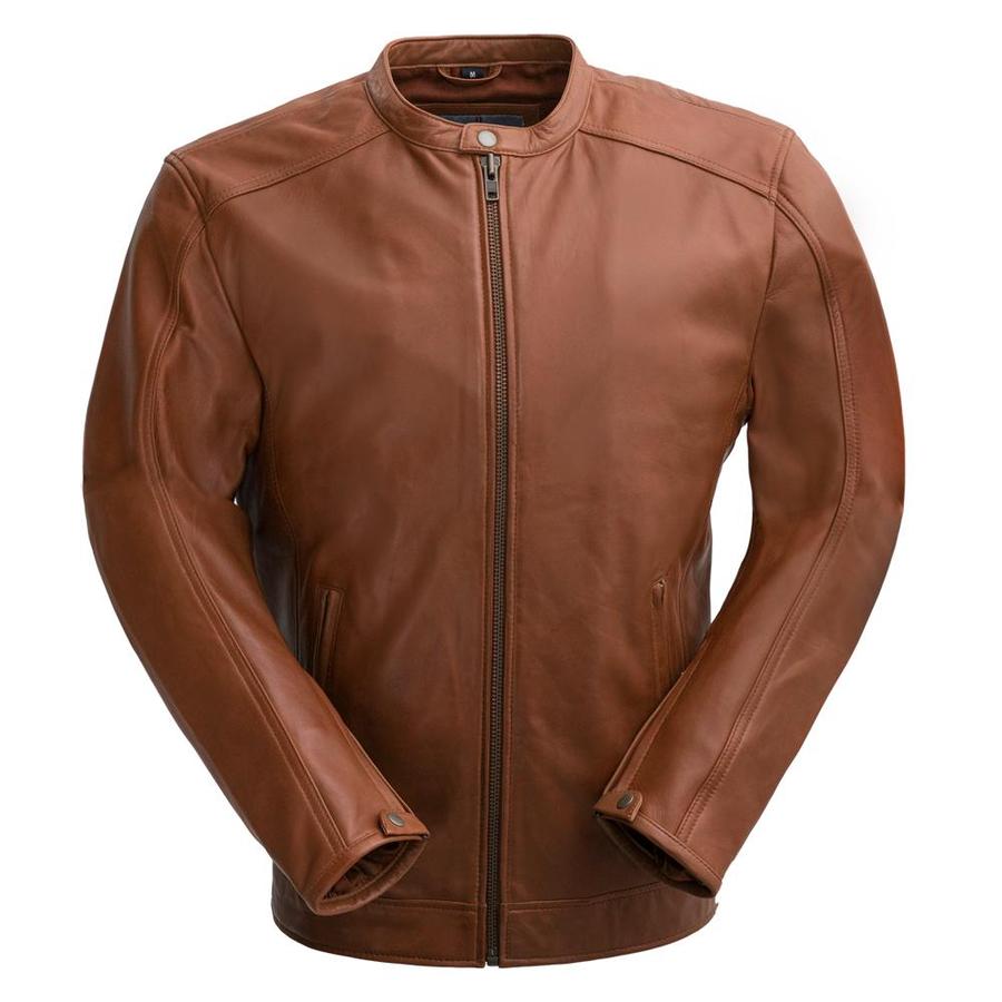 HighwayLeather ICONOCLAST men's leather jacket with classic design, featuring a smooth leather finish and tailored fit.