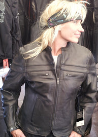 Tuscany sporty scooter women jacket - HighwayLeather