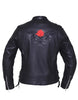 Ladies Ultra Motorcycle Leather Jacket - HighwayLeather