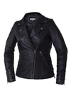 Ladies Derringer lambskin leather jacket by Dynamicleather, stylish women’s jacket with smooth leather finish and classic design.