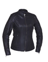 Ladies lambskin leather jacket from Dynamicleather, stylish women’s jacket with a sleek silhouette and smooth leather finish.