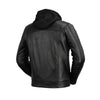 AXEL - MENS'S HOODED LEATHER JACKET - HighwayLeather