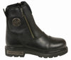 Women's Classic Motorcycle Boots by Dynamicleather featuring ankle-high design, sturdy leather construction, and buckle accents.