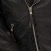HighwayLeather Fillmore men's classic leather jacket with a tailored fit, featuring smooth brown leather and stylish collar details.