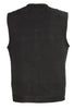 Men's Snap Front Denim Club Vest w/ Gun Pocket - HighwayLeather