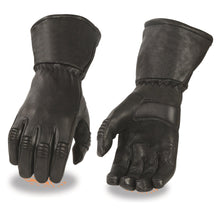 Men's Deerskin Leather Thermal Lined Gauntlet Glove - HighwayLeather