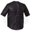 Summer sporty perforated shirt - Half Sleeve - HighwayLeather