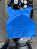 SHADE#45 Blue bulletproof leather vest - Women/Ladies - HighwayLeather