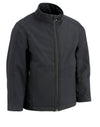 Kids waterproof lightweight soft shell jacket with zipper front, designed for outdoor wear by HighwayLeather.