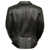 Women’s leather jacket by HighwayLeather with braided and studded back detailing, stylish and durable women’s jackets.