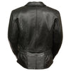 Ladies leather Jacket with Braid & Stud Back Detailing - HighwayLeather