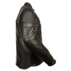 Men's sporty crossover scooter jacket by HighwayLeather, featuring a sleek design with zipper details and a stylish, casual fit.