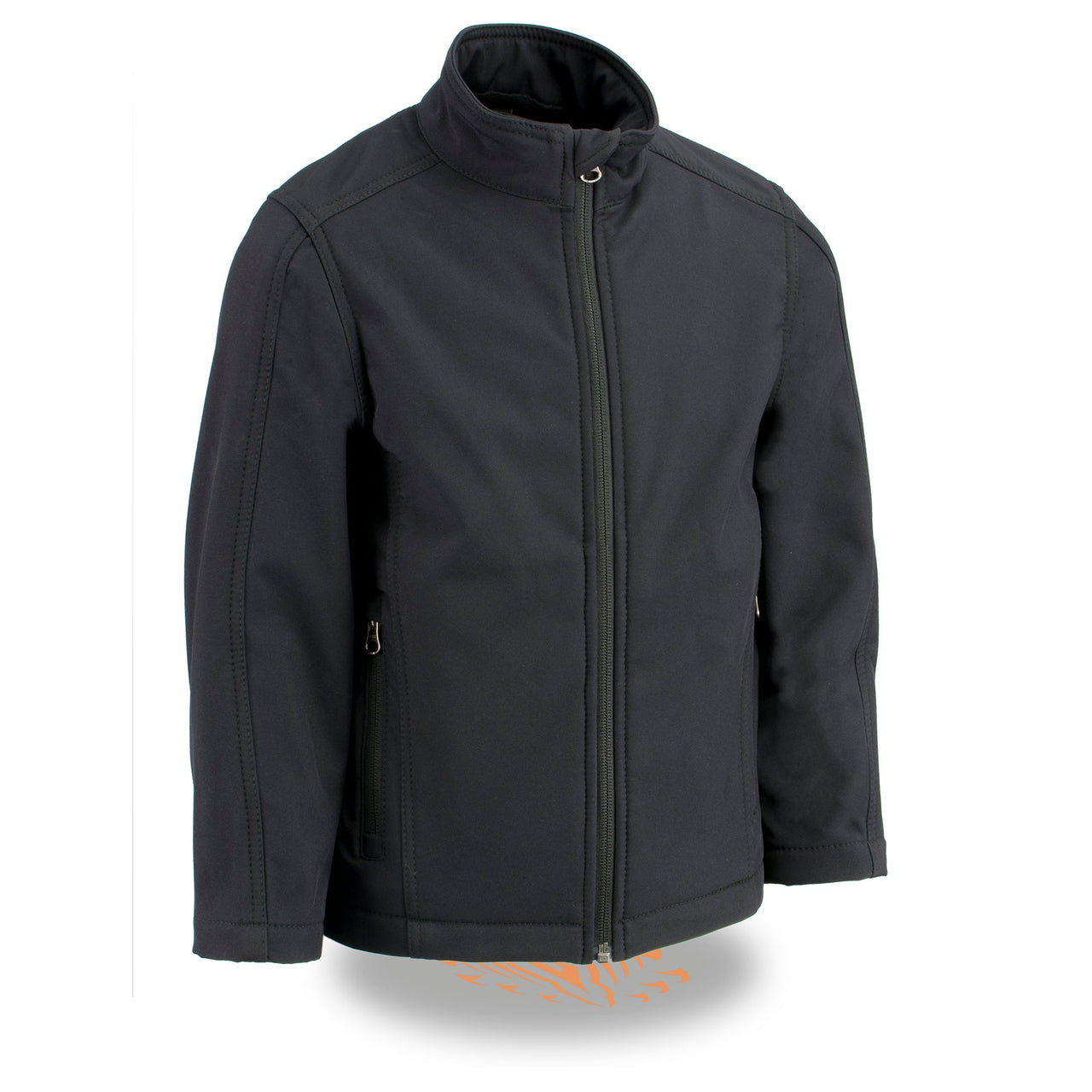 Youth Sized Waterproof Lightweight Zipper Front Soft Shell Jacket - HighwayLeather