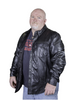 Leather motorcycle lightweight shirt - western biker club soft leather shirt - HighwayLeather