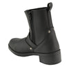 Kids 6-inch engineer style biker boots by HighwayLeather, featuring durable leather and rugged design for young adventurers.