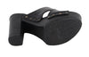 Women Cross Strap Open Toe Clog - HighwayLeather