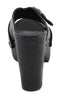 Women Cross Strap Open Toe Clog - HighwayLeather