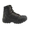 Men's 6" All Leather Tactical Boot w/ Side Zipper - HighwayLeather
