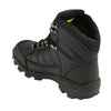 Milwaukee Leather men's black waterproof and frost-proof leather boots, size 7, featuring durable design and rugged style.