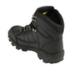 BAZALT-MBM9129ST-Men's Black Water & Frost Proof Leather Boots W/ Composite Toe-BLK-7 - HighwayLeather