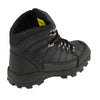 Milwaukee Leather men's black waterproof and frost-proof leather boots, size 7, with sturdy design and rugged sole.