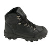 Milwaukee Leather men's black waterproof and frost-proof leather boots, size 7, with sturdy construction and rugged design.