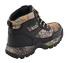 Men's Waterproof Black Hiking Boot w/ Mossy Oak® Print - HighwayLeather