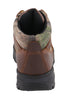 Men's Waterproof Brown Work Boot w/ Mossy Oak® Print - HighwayLeather