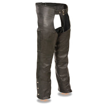 Men's Fully Lined Naked Cowhide Chap - HighwayLeather