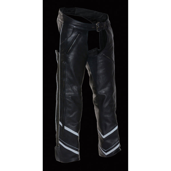 Men's Vented Chap w/ Reflective Piping– HighwayLeather