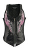 Women Winged Assassin Zipper Front Tank Vest - HighwayLeather