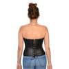 Ladies Lambskin Fitted Corset - HighwayLeather