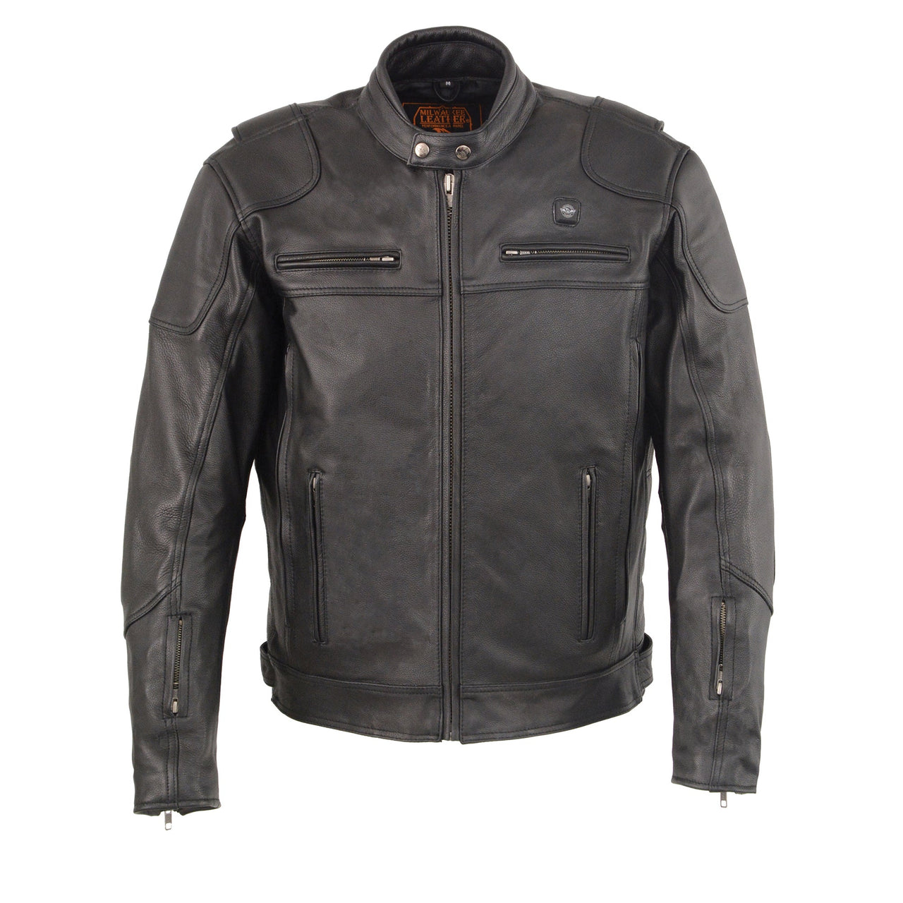 Men's Vented Scooter Jacket w/ Heated Technology | HighwayLeather