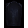 Men's Zipper Front Vest w/ Heated Technology - HighwayLeather