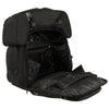 HighwayLeather Textile Combo Two Piece Sissy Bar Bag for bikes, featuring multiple compartments and durable nylon material.