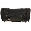 Large Triple Zipper Pocketed Roll Top Bag (19X8.5X8.5) - HighwayLeather