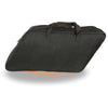 Large Textile Slant Saddle Bag Liner w/ Carry Handle (19x11x6) - HighwayLeather