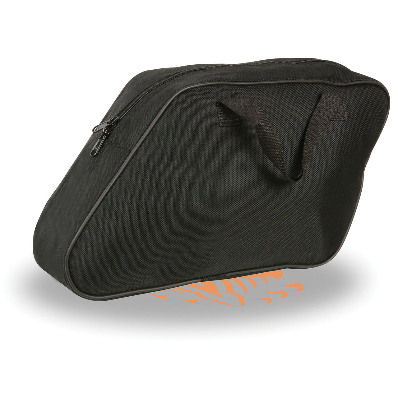 Textile Slant Saddle Bag Liner w/ Carry Handle (14x10x5) - HighwayLeather