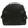 HighwayLeather Sporty Style PVC Sissy Bar Rack Bag for bikers, 12x11x6 inches, durable motorcycle storage accessory.