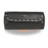 PVC Tool Bag w/ Rivet Detailing and Velcro Closure (12X4.5X3.5) - HighwayLeather