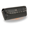 PVC Tool Bag w/ Rivet Detailing and Velcro Closure (12X4.5X3.5) - HighwayLeather