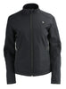 Women Zipper Front Heated Soft Shell Jacket w/ Front & Back Heating Elements - HighwayLeather