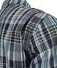 Men's Armored Flannel Biker Shirt w/ Aramid® by DuPont™ Fibers - HighwayLeather