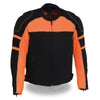 Men's Mesh Racing Jacket w/ Removable Rain Jacket Liner - HighwayLeather