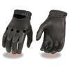 Men's unlined leather driving gloves by Dynamicleather, classic style with smooth finish and comfortable fit.