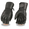 Men's waterproof gauntlet gloves by Dynamicleather with cinch wrist for secure fit and protection from wet conditions.