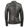 Woman's Zip Front Scuba w/ Side Stretch Fitting - HighwayLeather