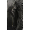 Women Zipper Front Scuba Jacket w/ Detachable Zip Off Hood - HighwayLeather