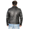 Men's m/c look jacket with shoulder studding - HighwayLeather