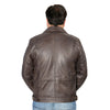 Men's m/c look jacket with shoulder studding - HighwayLeather